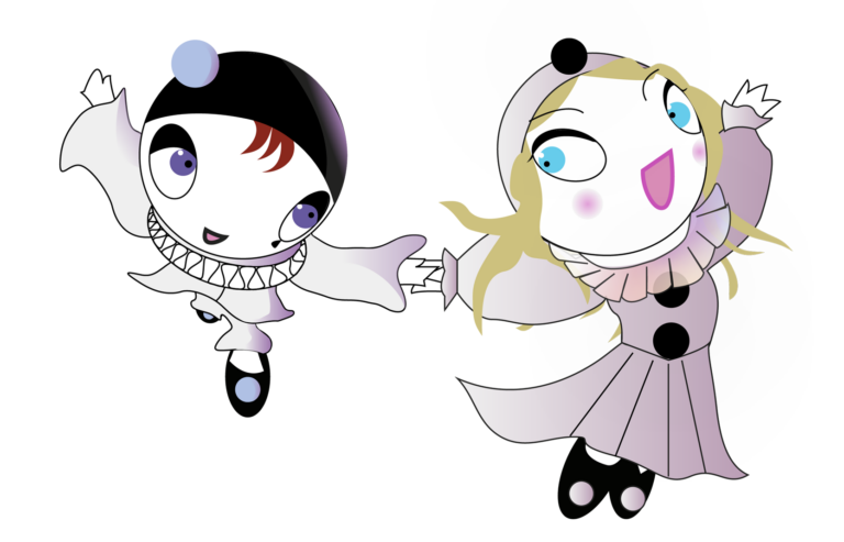 pierrot et colombine livret de jeu scène sur loing